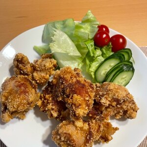 おろし玉ねぎでジューシーに『塩からあげ』